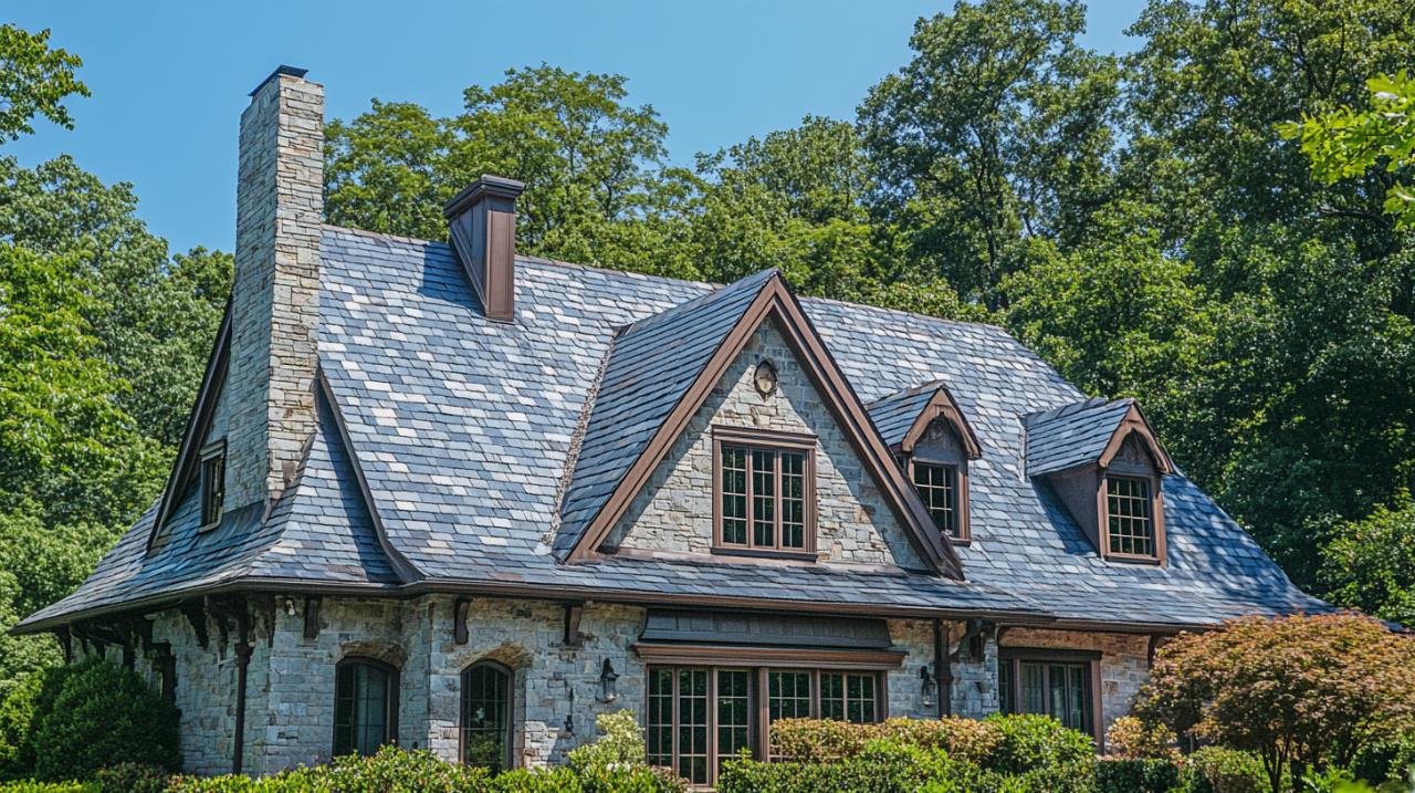 Peso de los techos de pizarra: ¿cuál es la pendiente mínima para su techo de pizarra y por qué importa?